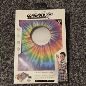 Tabletop Cornhole with Wireless Speaker